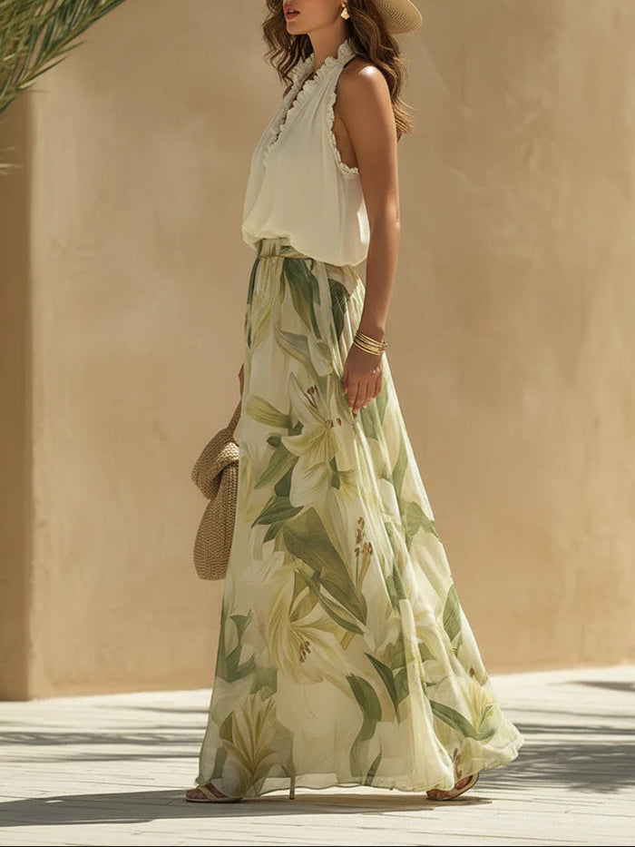LILY | CHIFFON TWO-PIECE SET
