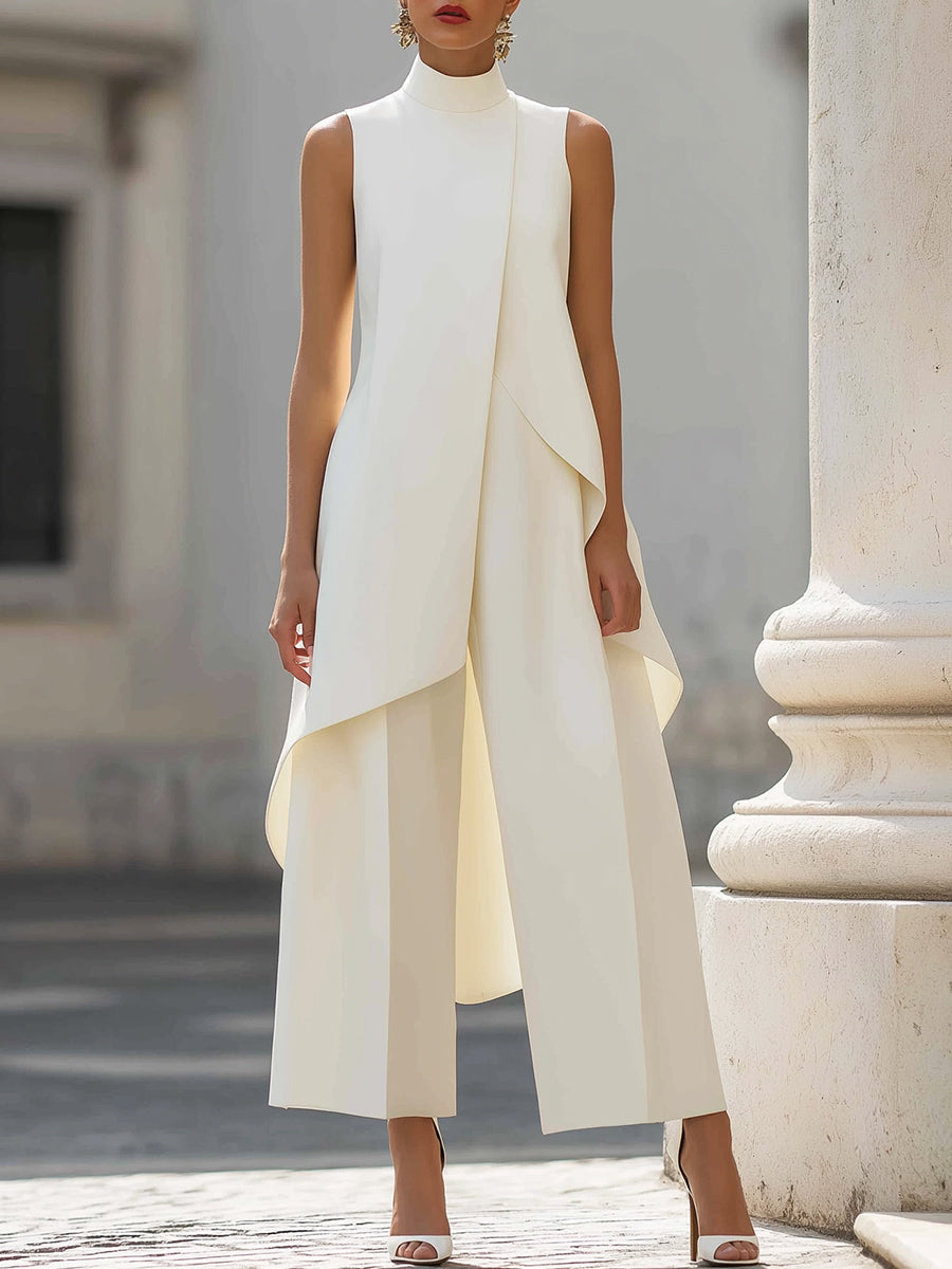 CAMARA | ELEGANT LAYERED PANT SET