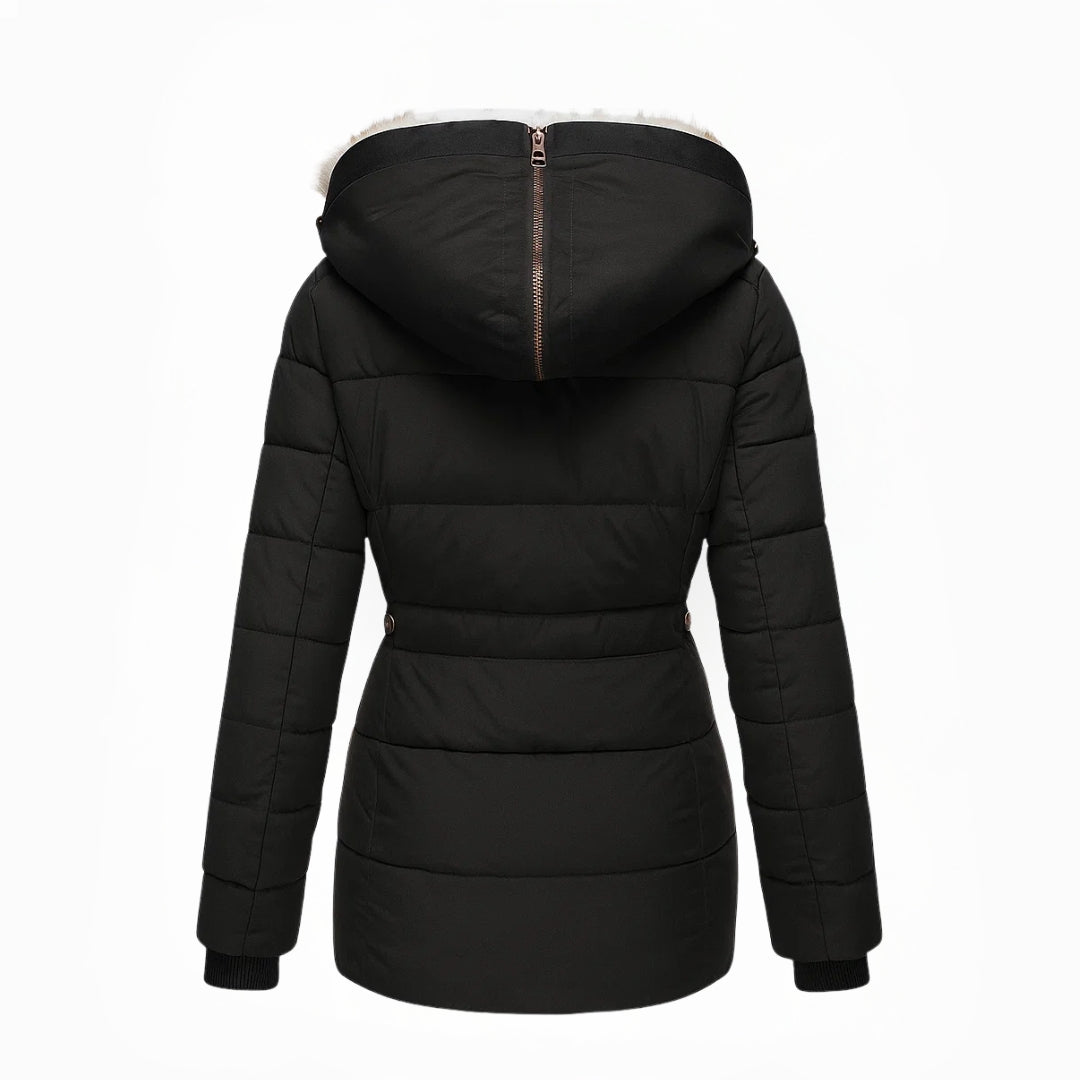 Maybelle™ Sleek Quilted Hooded Puffer Coat