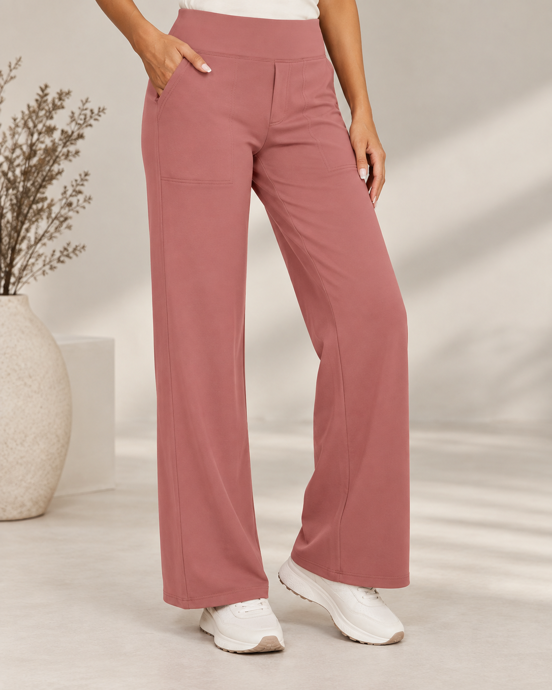 Lize™ | Comfortable Stretch Trousers With Wide Legs