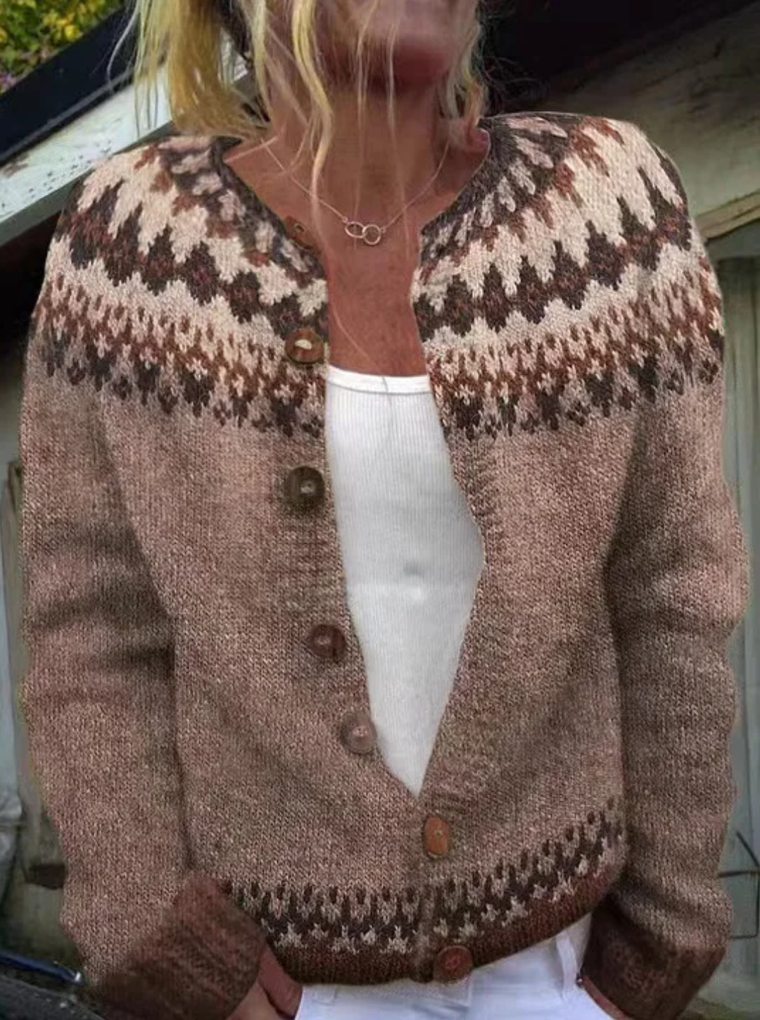 Elizabeth | Vintage Knit Cardigan