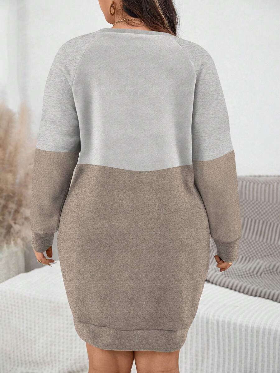 Marlowe™ | Relaxed Heart-Print Sweatshirt Dress