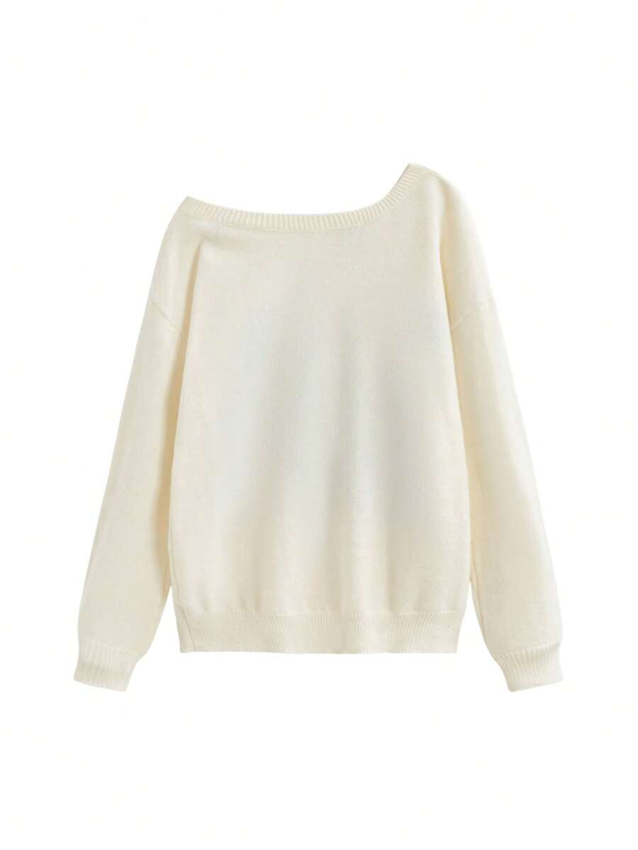Clara | Kawaii Cat Embroidered Sweater