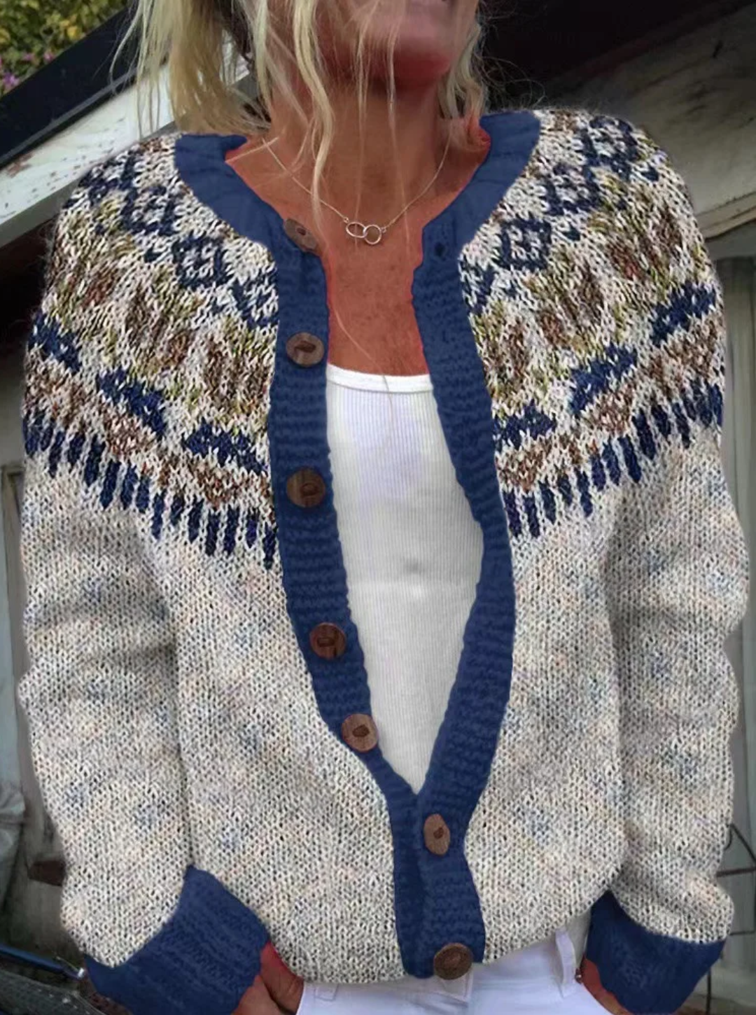 Judith | Vintage Knit Cardigan