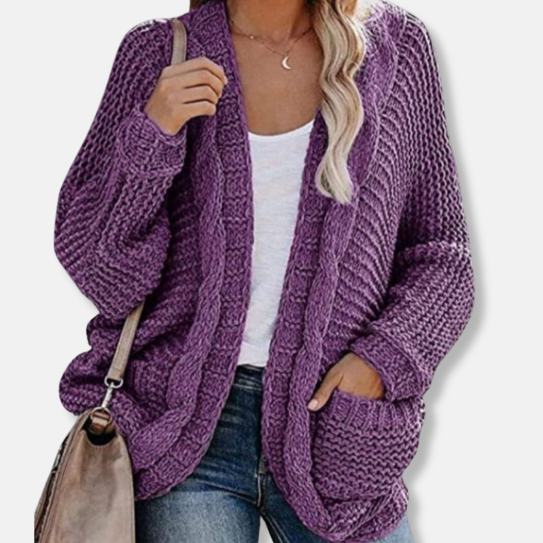 Sarah | Women’s Elegant Knitted Oversized Cardigan