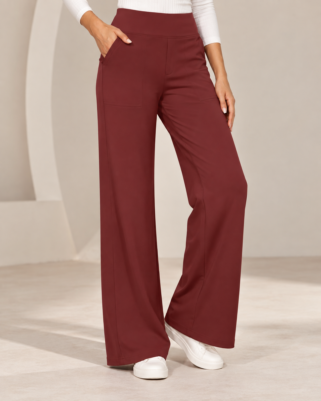 Lize™ | Comfortable Stretch Trousers With Wide Legs