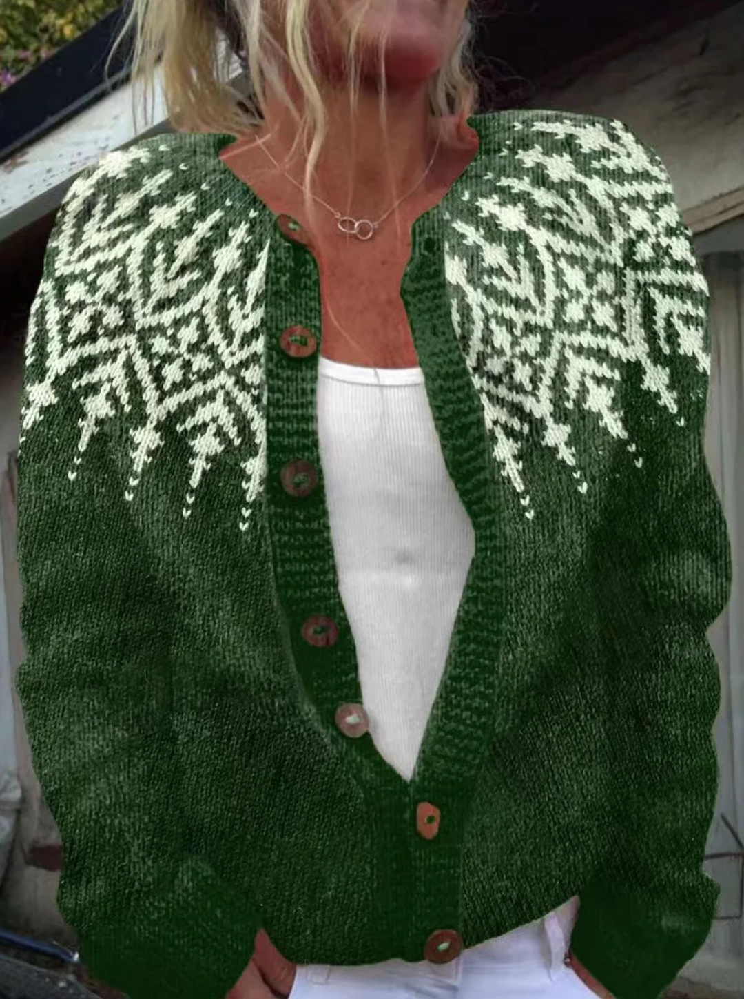 Ann | Vintage Knit Cardigan