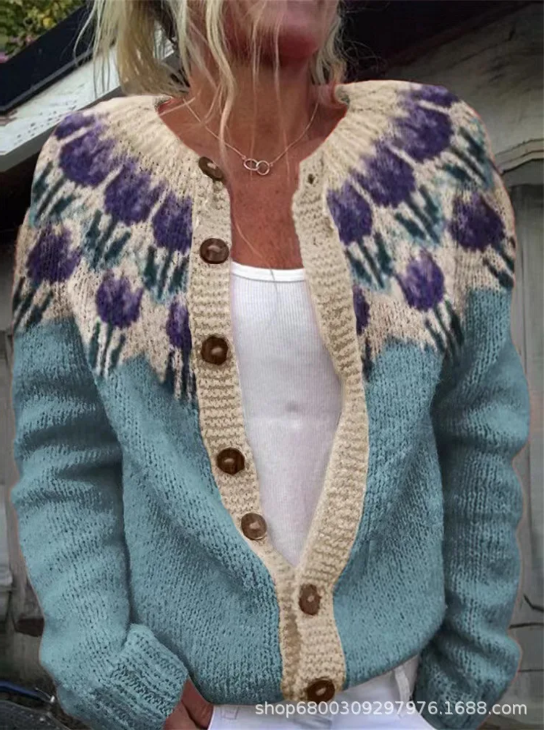 Betty | Vintage Knit Cardigan