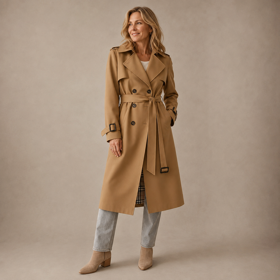 Iris | Classic Trench Coat for Women