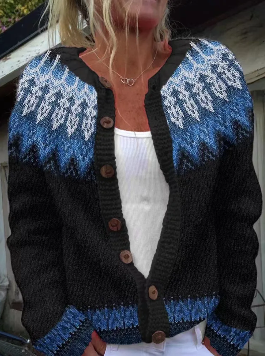 Carole | Vintage Knit Cardigan