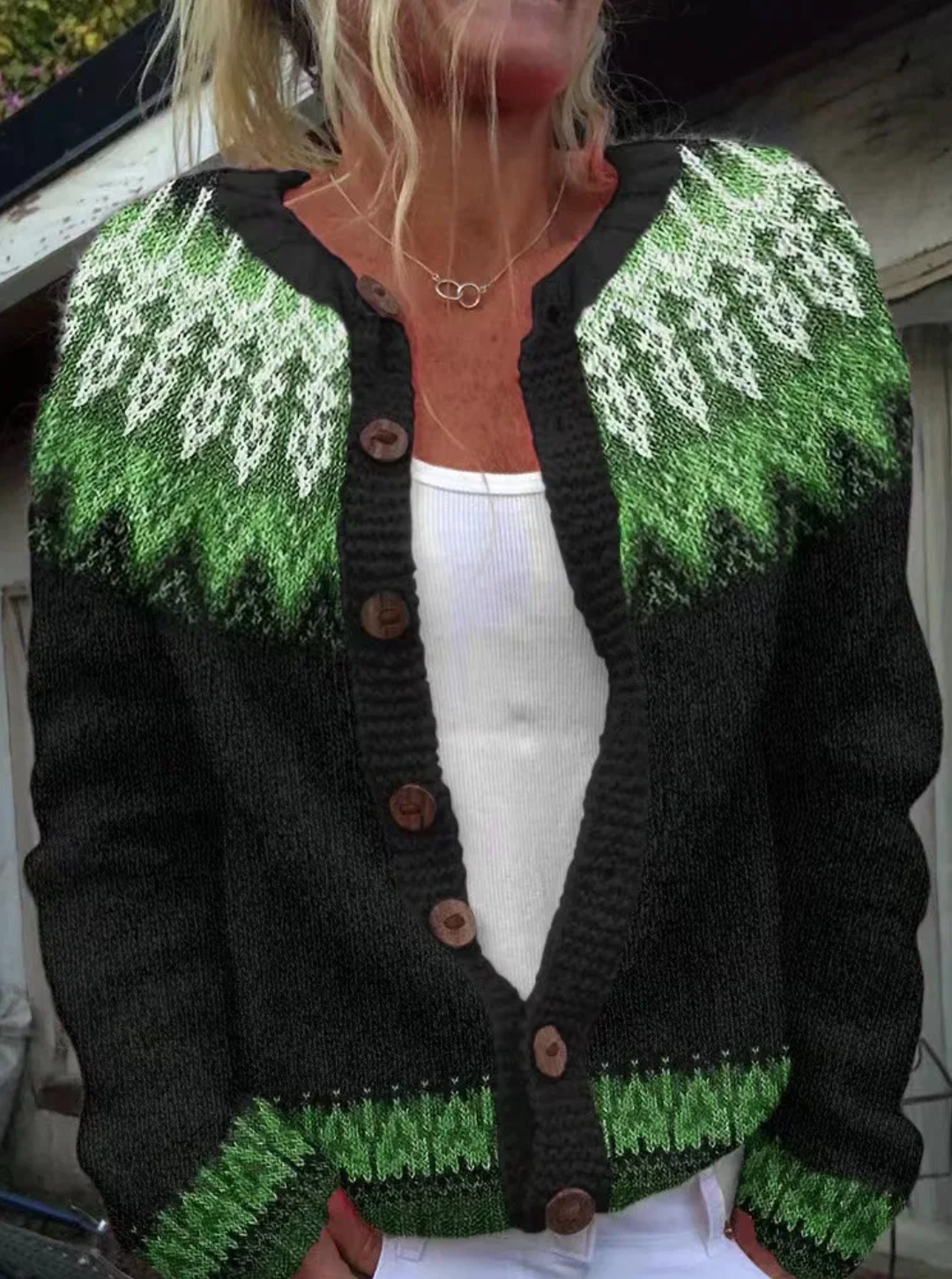 Linda | Vintage Knit Cardigan
