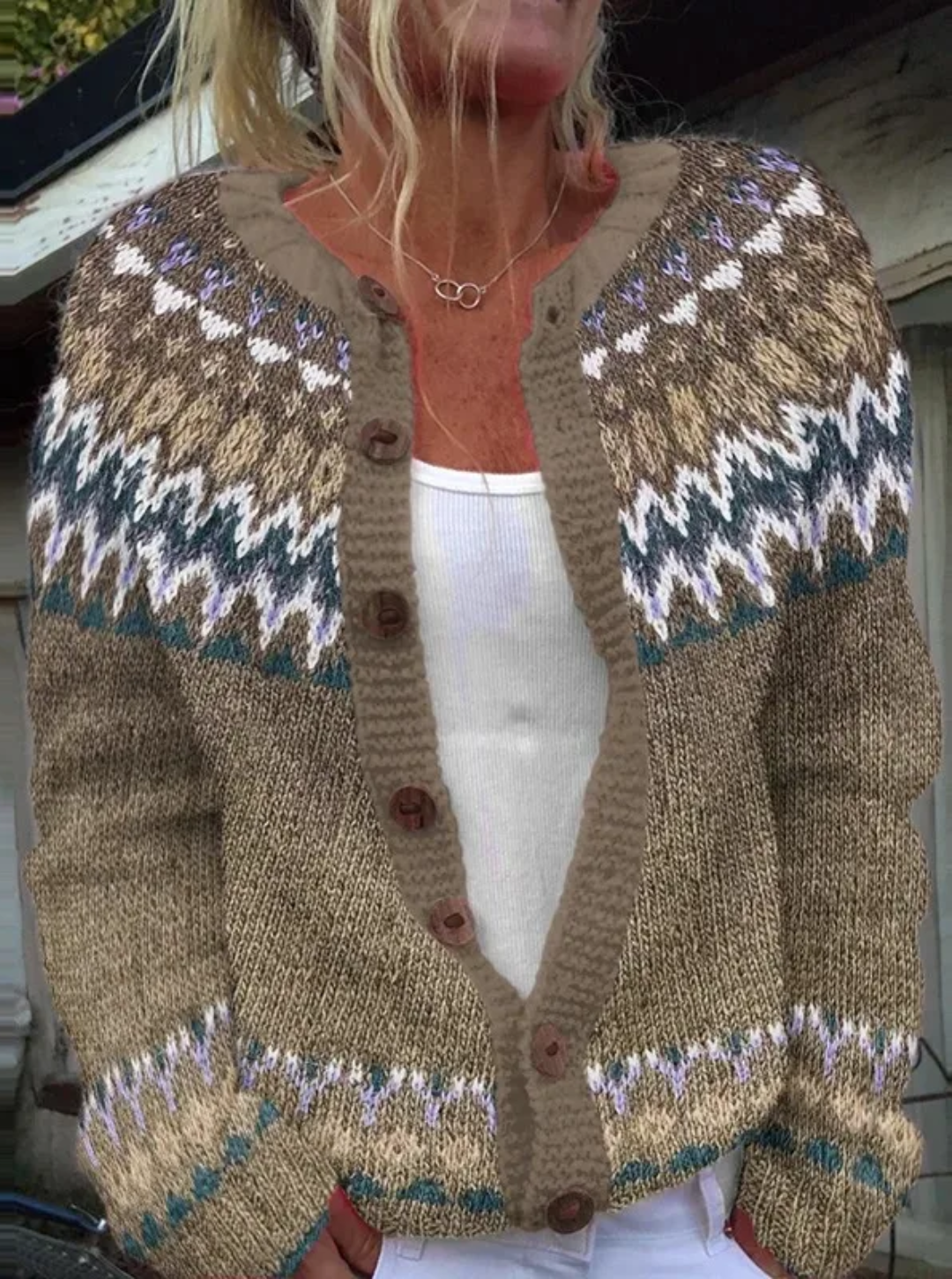 Beverly | Vintage Knit Cardigan