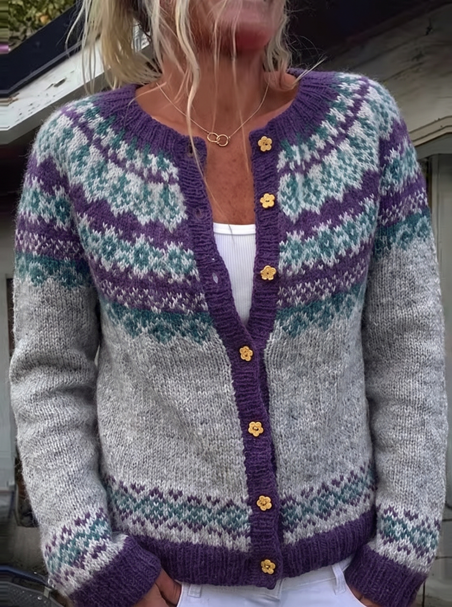 Margaret | Vintage Knit Cardigan