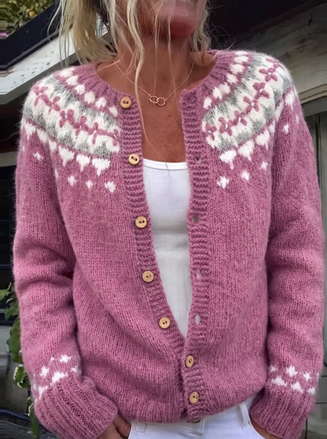 Shirley | Vintage Knit Cardigan