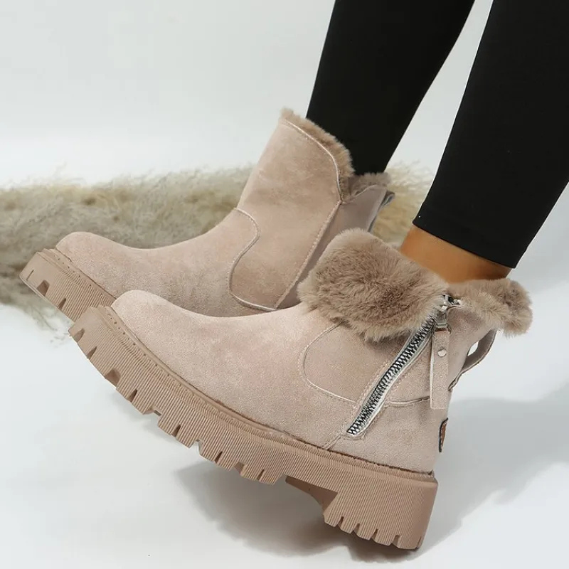 Noria™ | Plush-Lined Ankle Boots