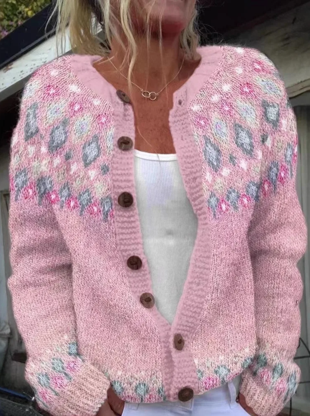 Sandra | Vintage Knit Cardigan