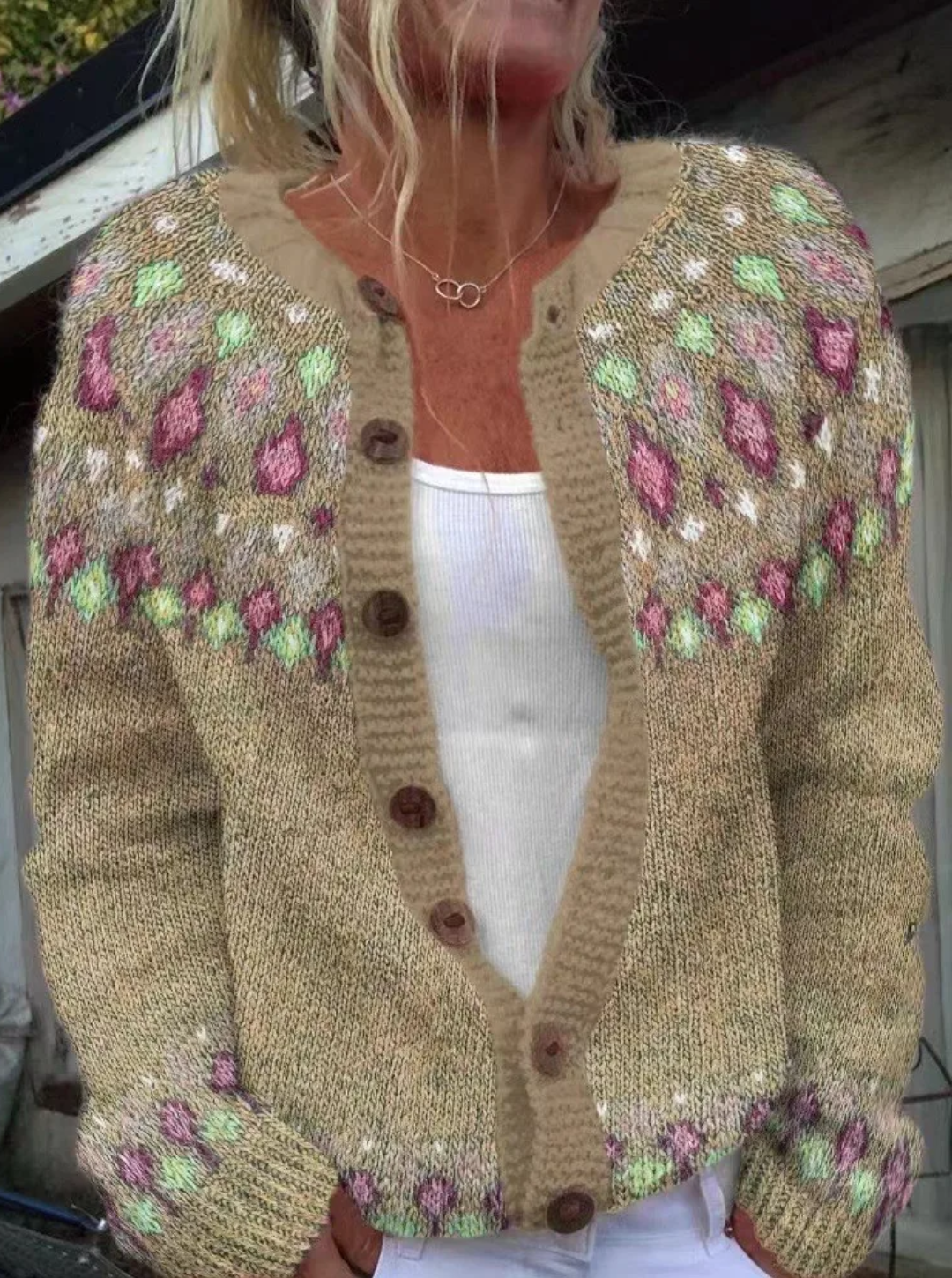 Patricia | Vintage Knit Cardigan
