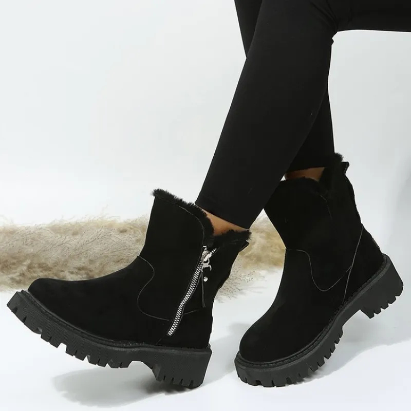 Noria™ | Plush-Lined Ankle Boots