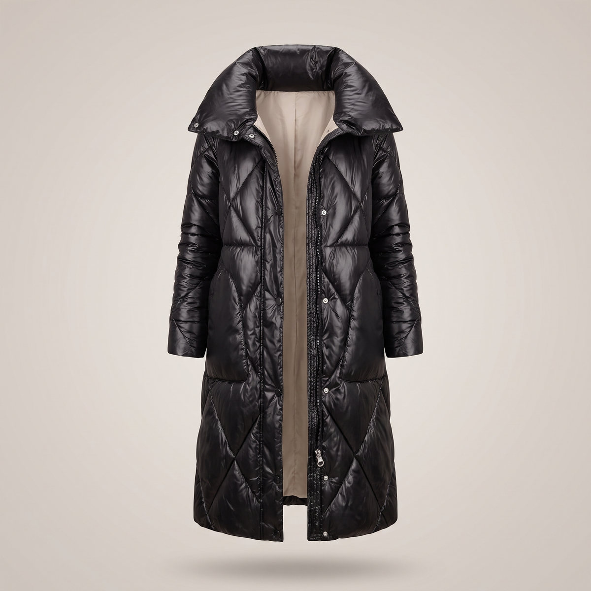 Winterley™ | Longline Quilted Puffer Coat