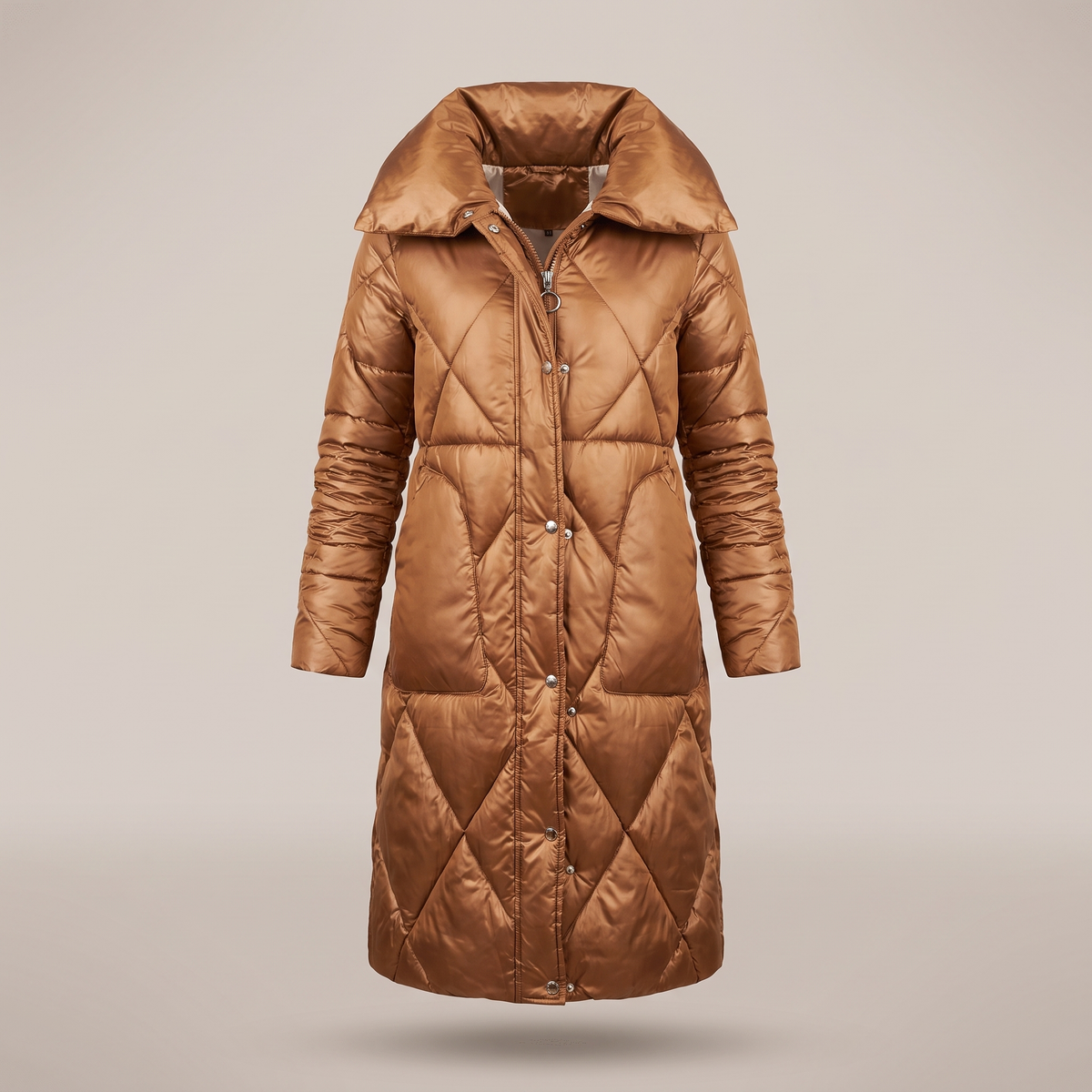 Winterley™ | Longline Quilted Puffer Coat