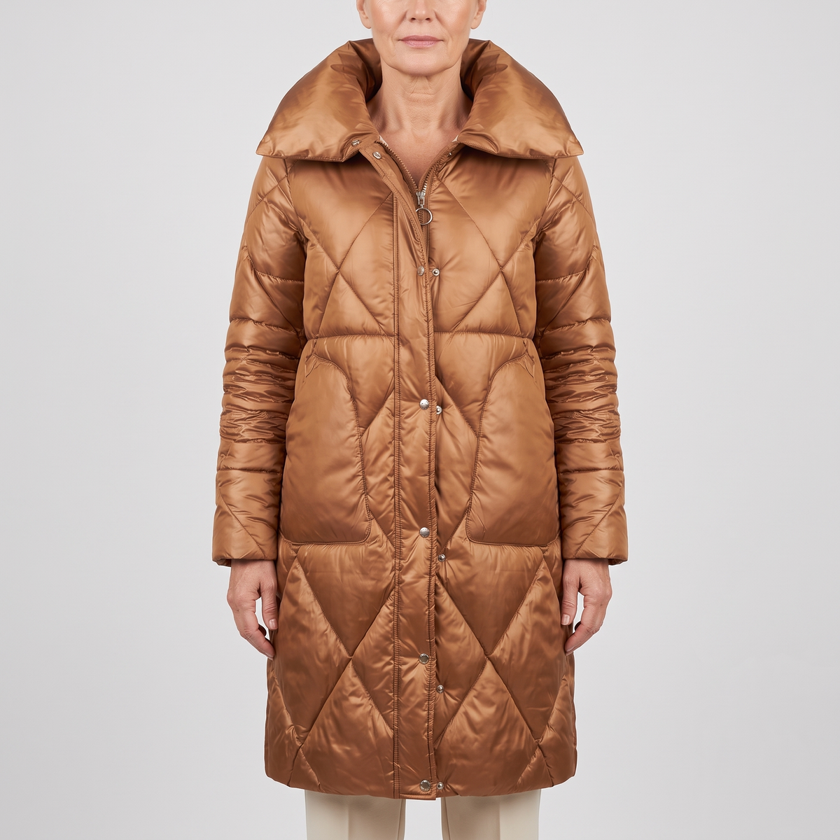 Winterley™ | Longline Quilted Puffer Coat