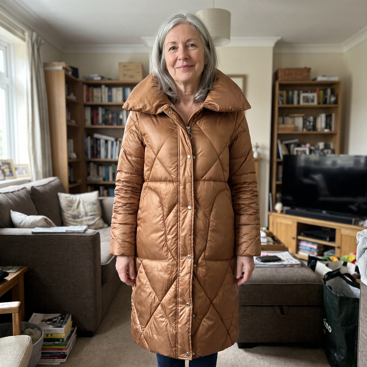 Winterley™ | Longline Quilted Puffer Coat