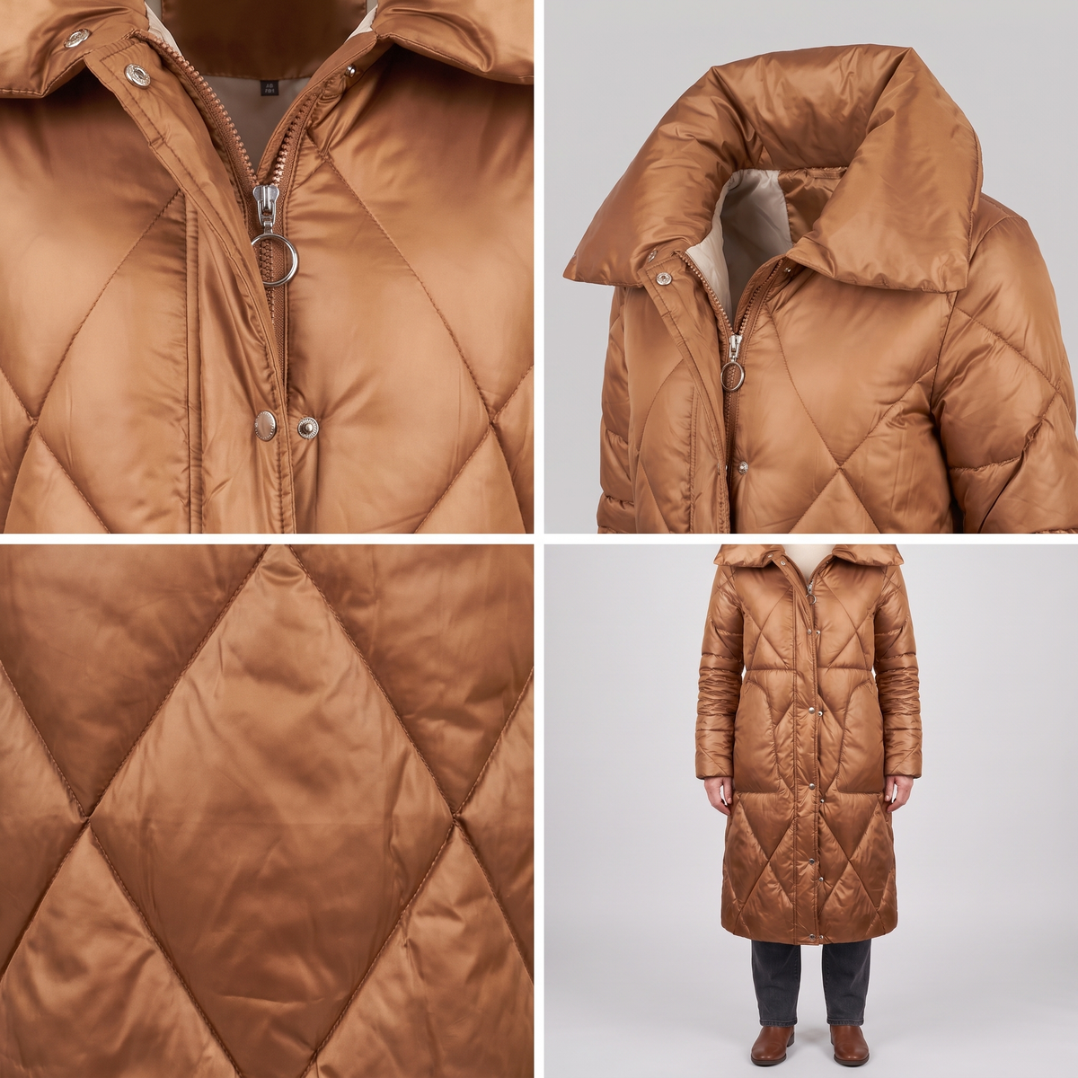 Winterley™ | Longline Quilted Puffer Coat