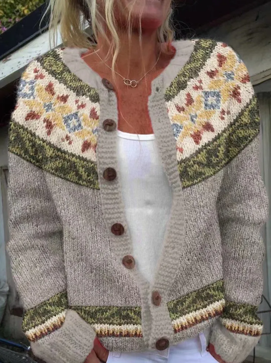 Catherine | Vintage Knit Cardigan