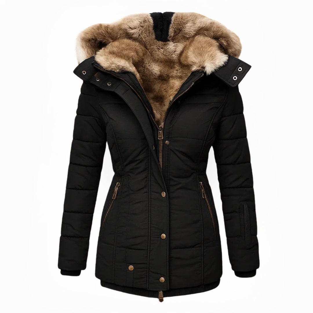 Maybelle™ Sleek Quilted Hooded Puffer Coat