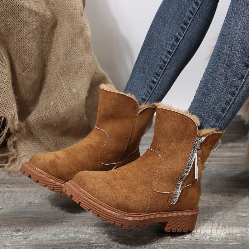 Noria™ | Plush-Lined Ankle Boots