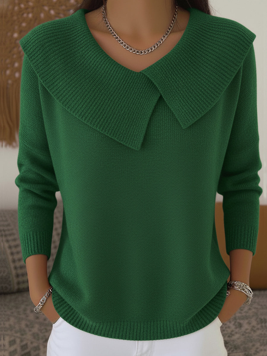 Josie™ | Warm Soft-Collar Sweater