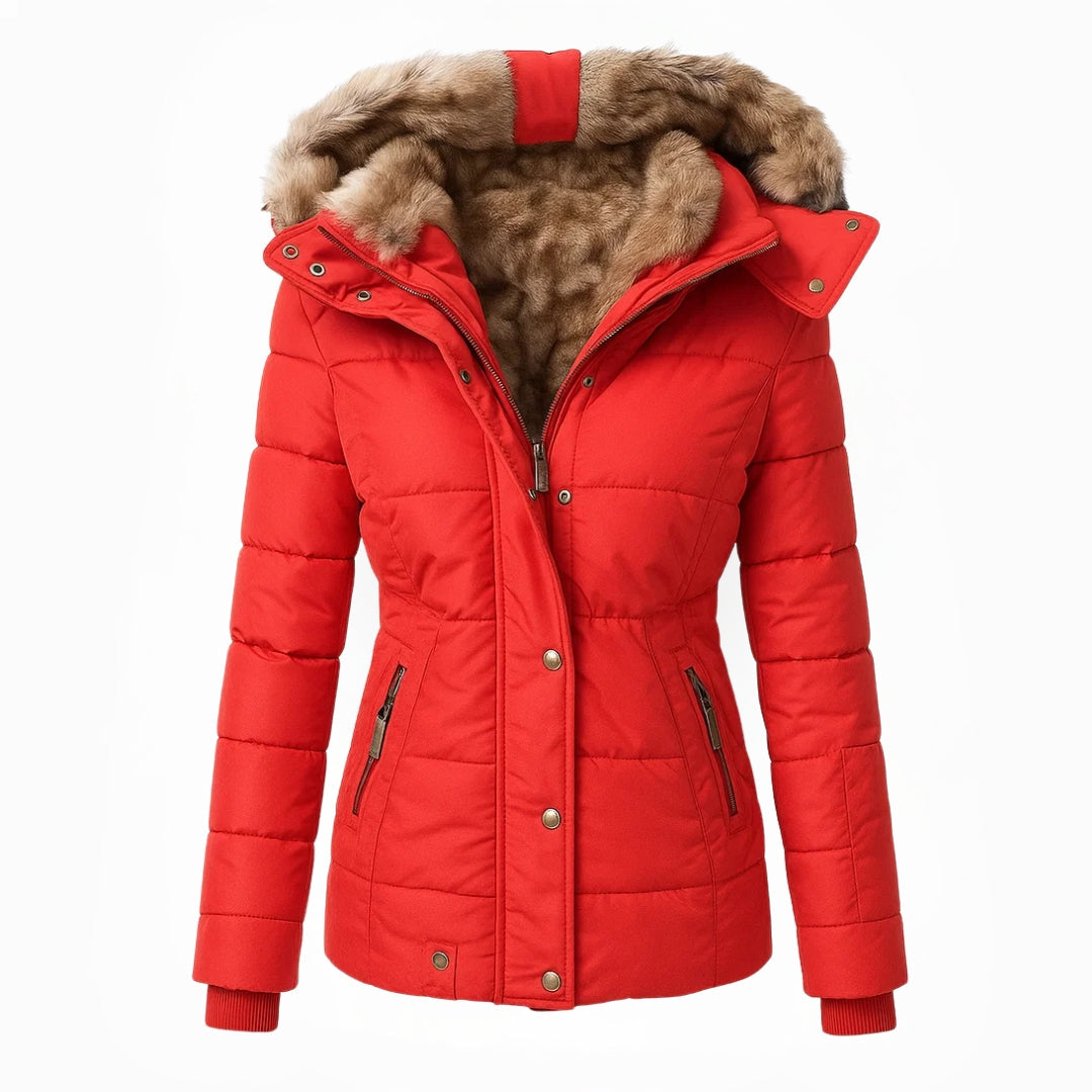 Maybelle™ Sleek Quilted Hooded Puffer Coat