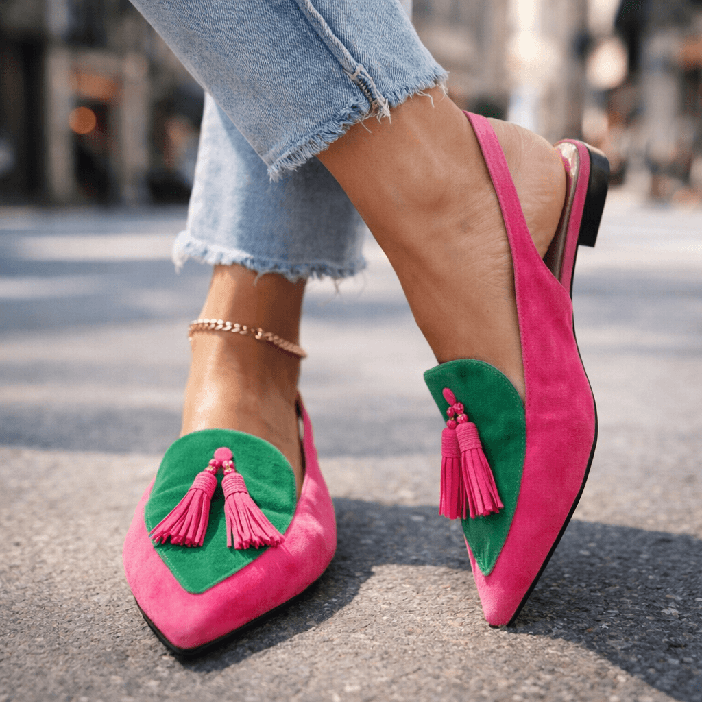 Elodie™ Pointed-Toe Tassel Sandals