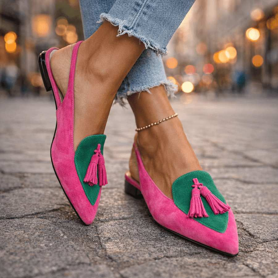 Elodie™ Pointed-Toe Tassel Sandals