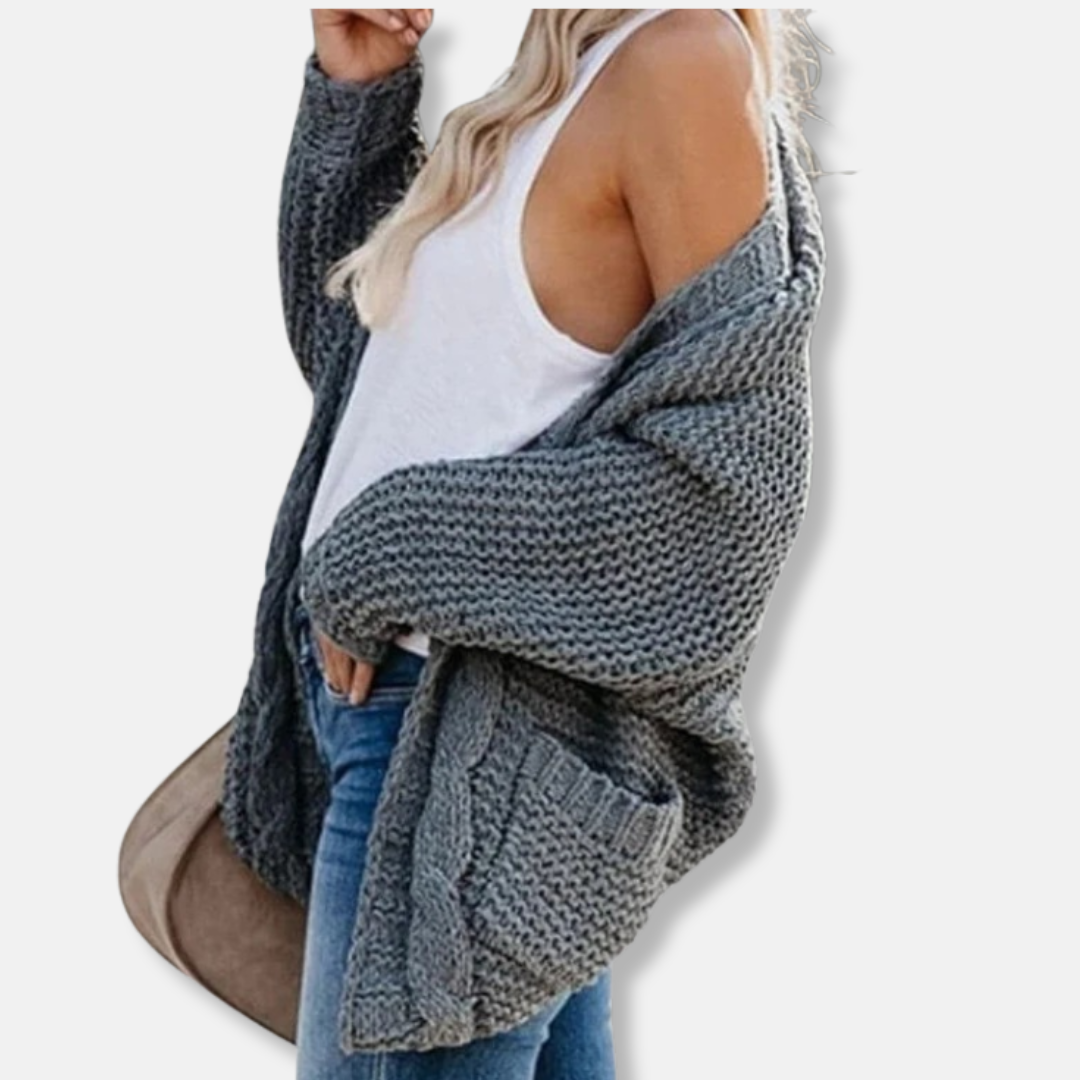 Sarah | Women’s Elegant Knitted Oversized Cardigan