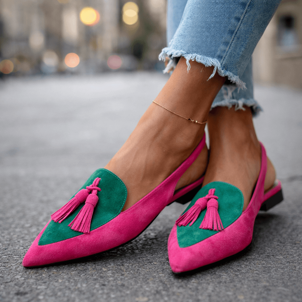 Elodie™ Pointed-Toe Tassel Sandals
