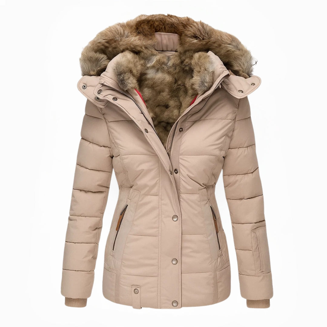 Maybelle™ Sleek Quilted Hooded Puffer Coat