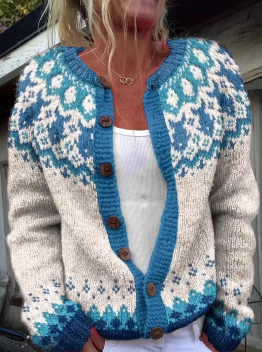 Helen | Vintage Knit Cardigan