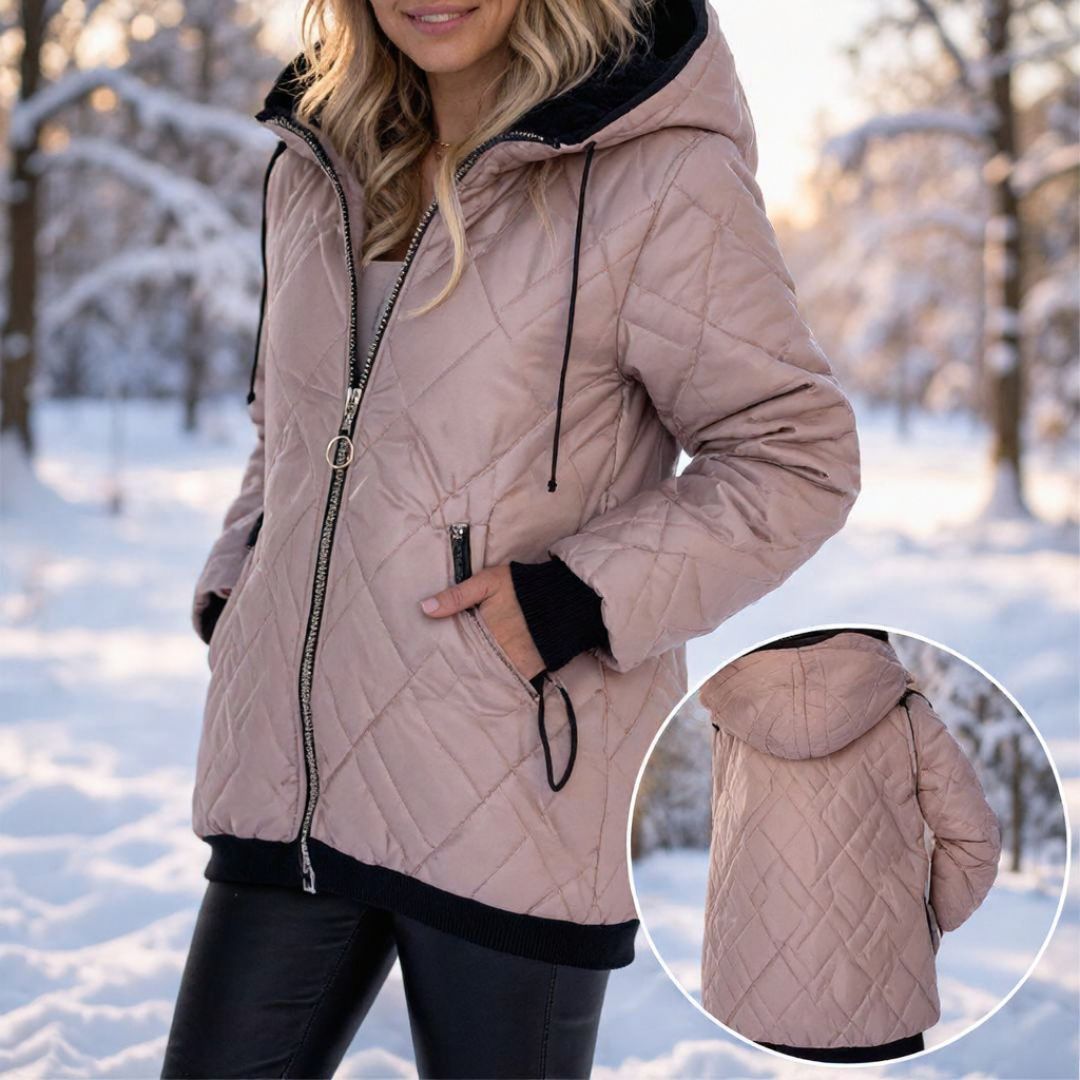 Harper™ | Quilted Hooded Winter Jacket