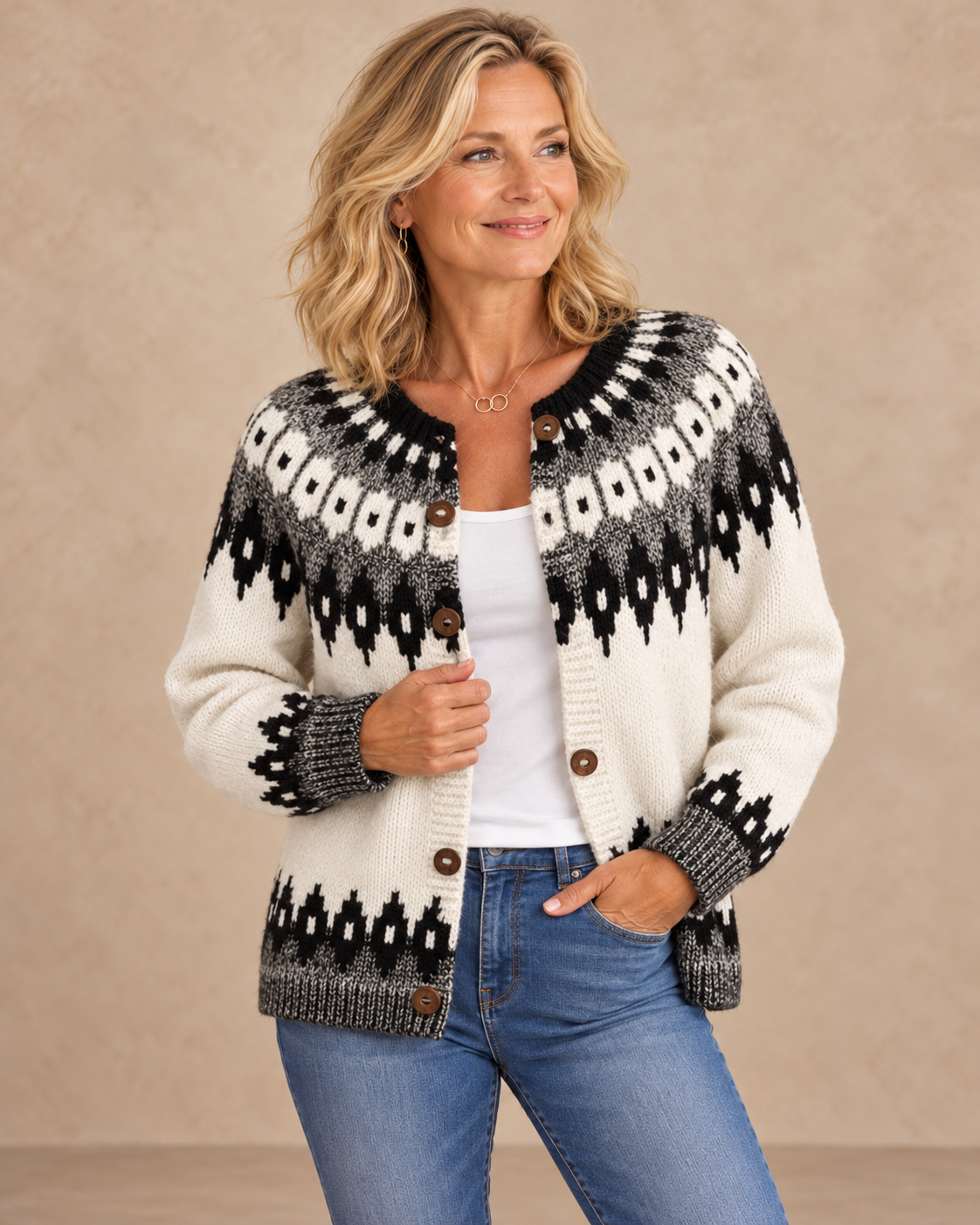 Ruth | Vintage Knit Cardigan
