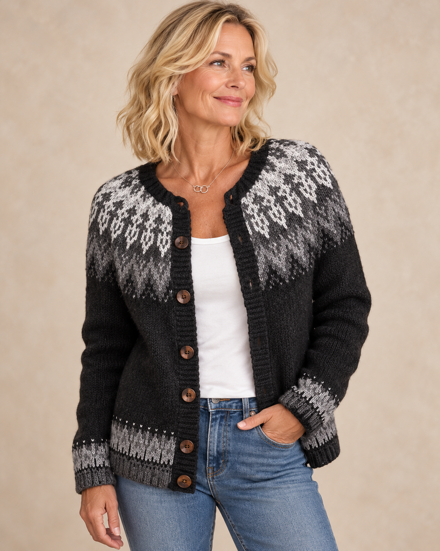 Phyllis | Vintage Knit Cardigan