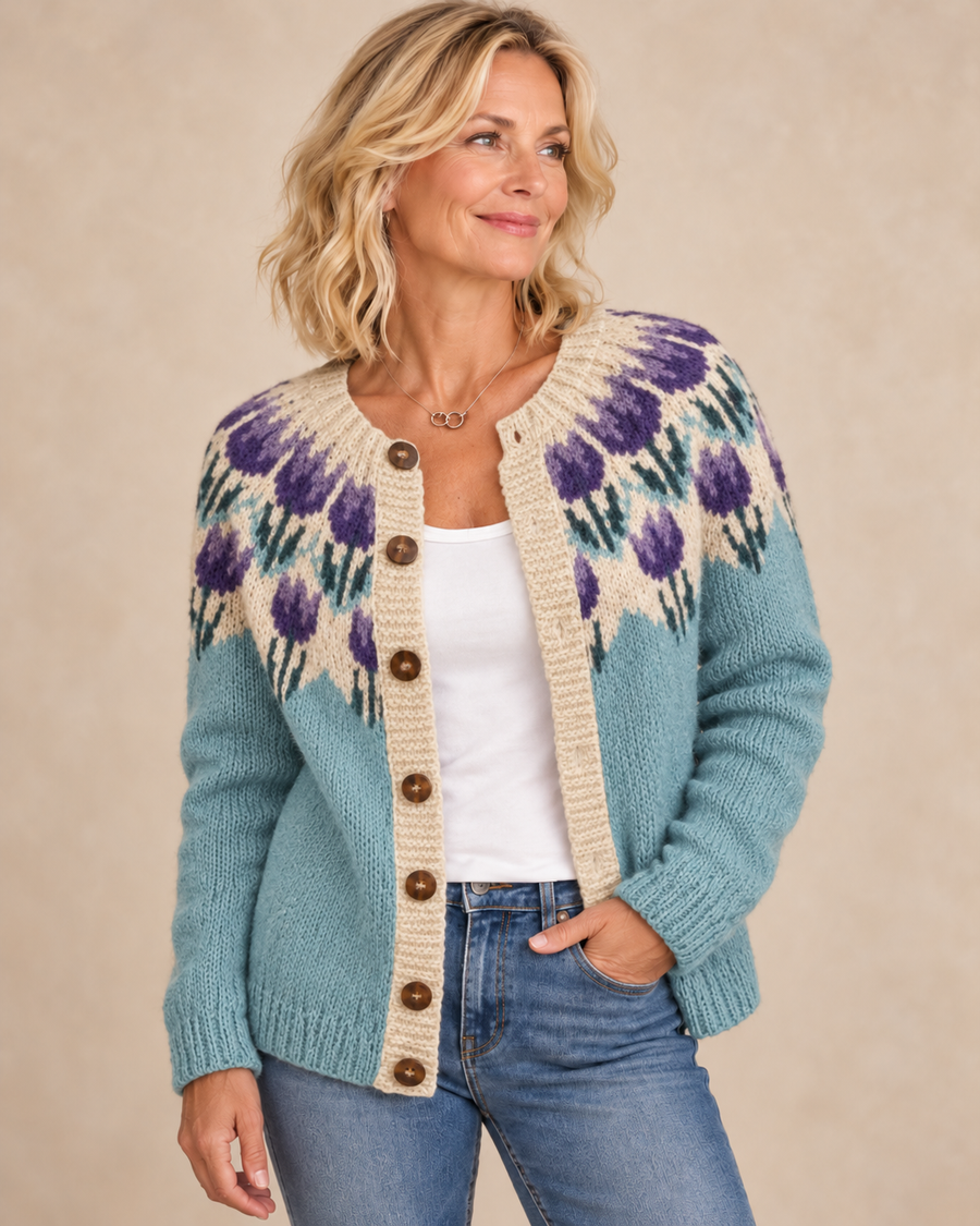 Betty | Vintage Knit Cardigan