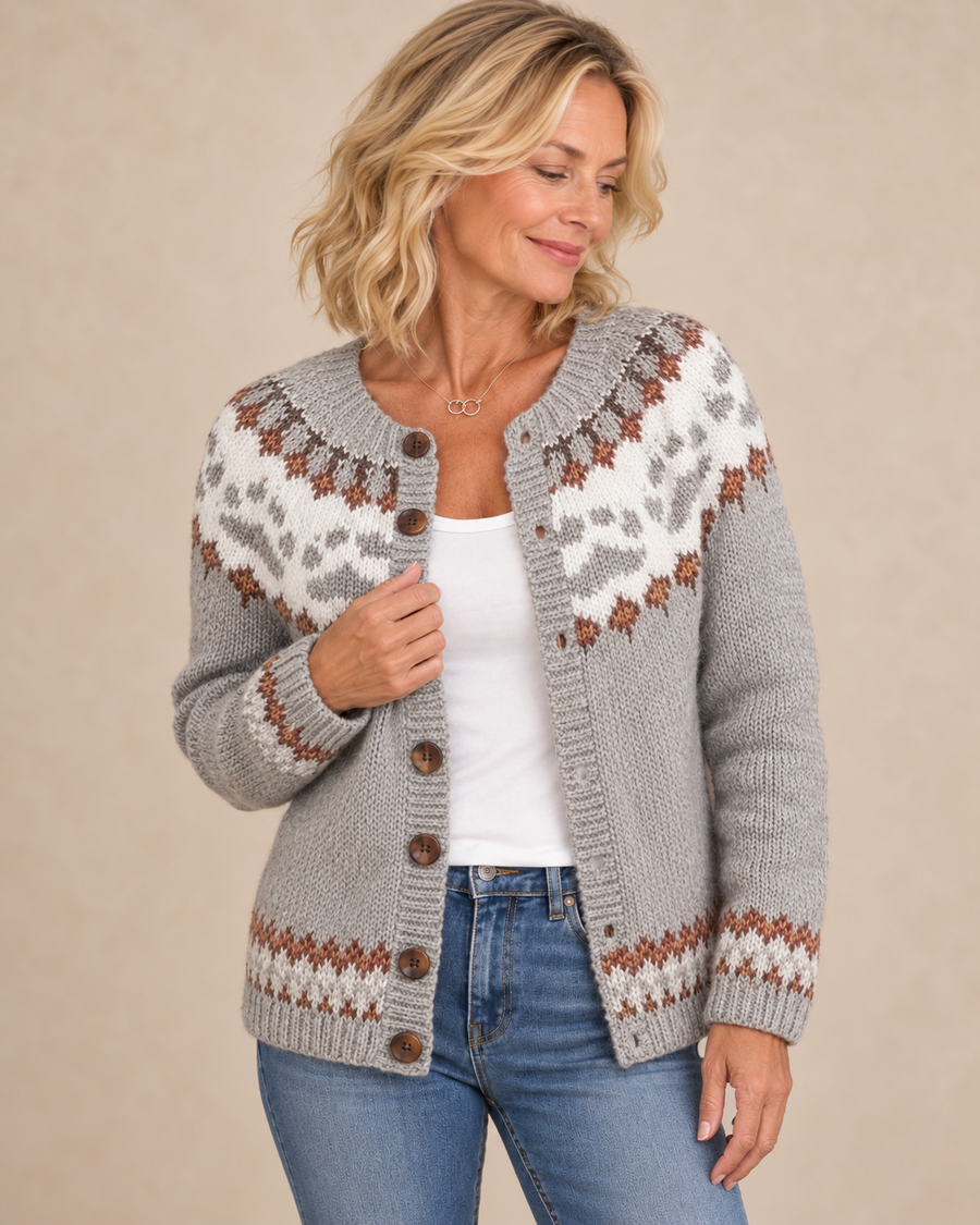 Lois | Vintage Knit Cardigan