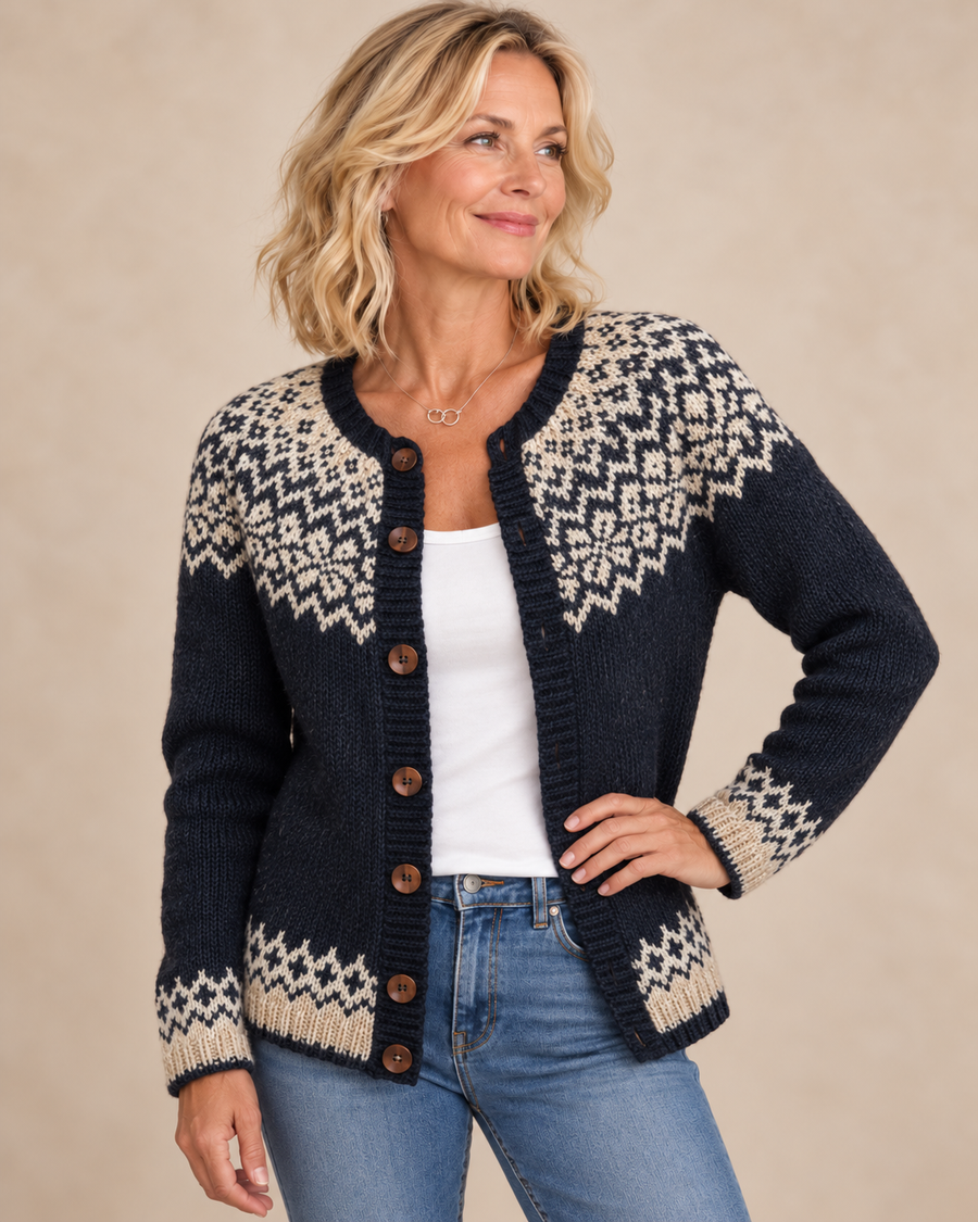 Debra | Vintage Knit Cardigan