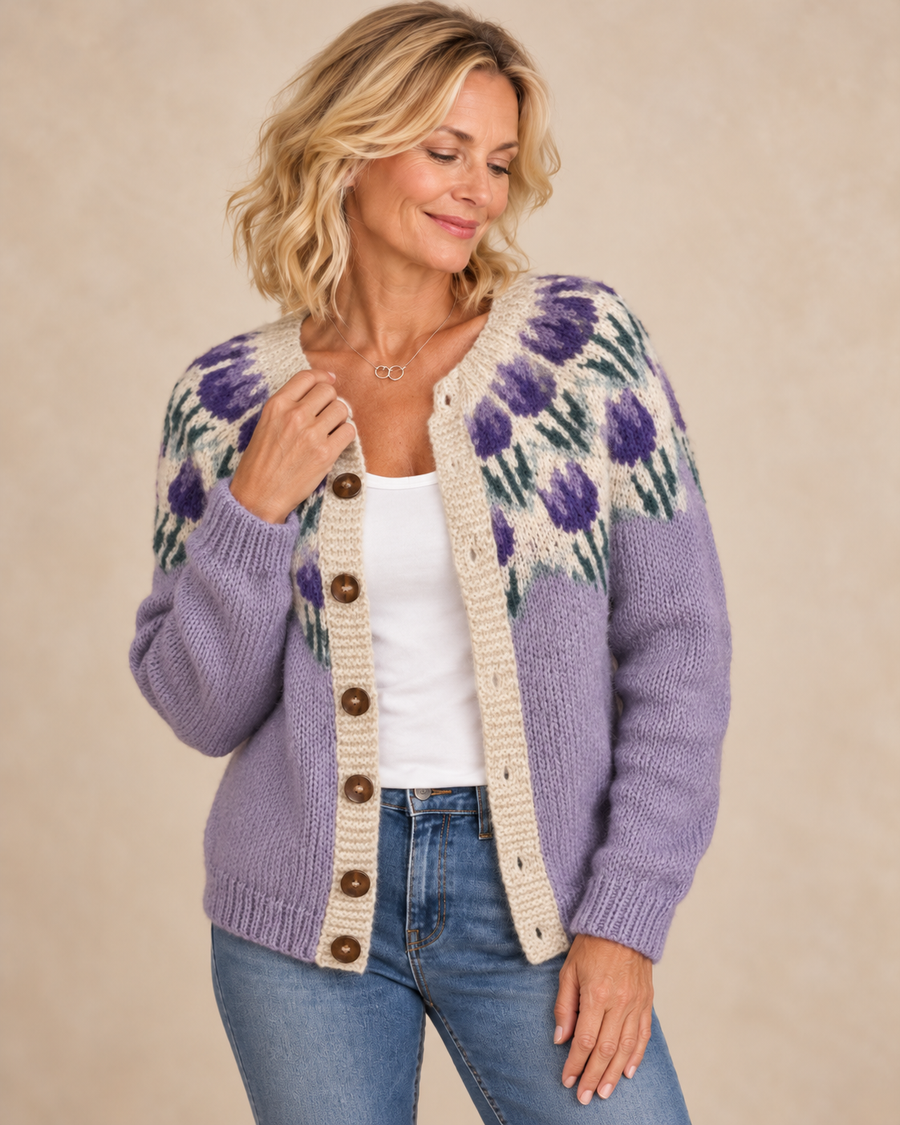 Cynthia | Vintage Knit Cardigan