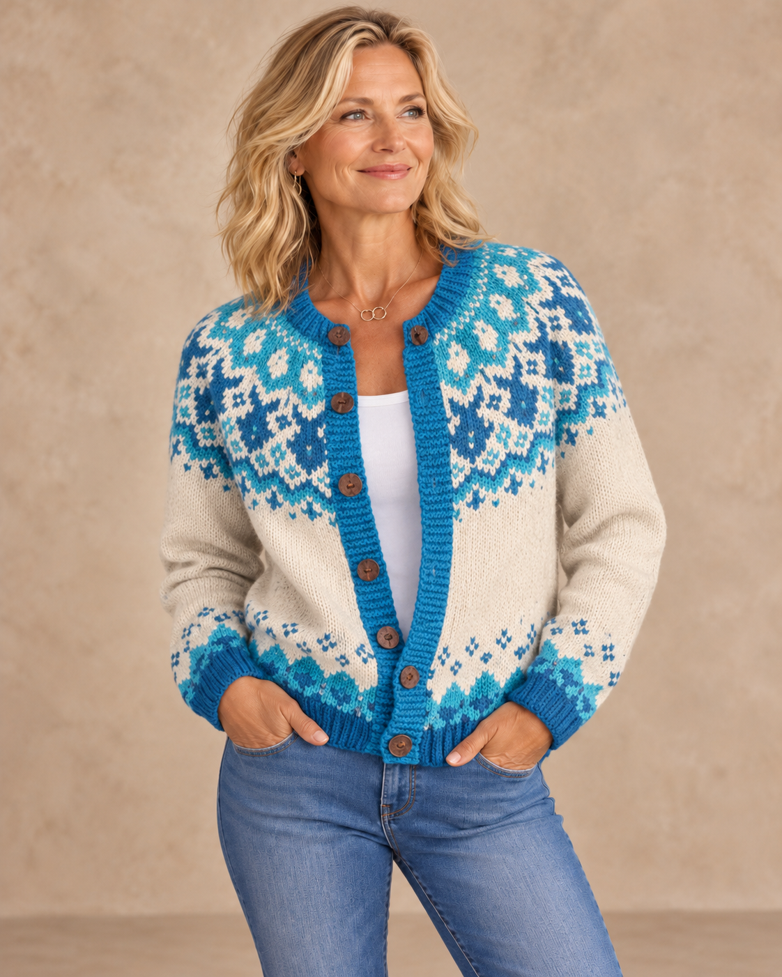 Helen | Vintage Knit Cardigan