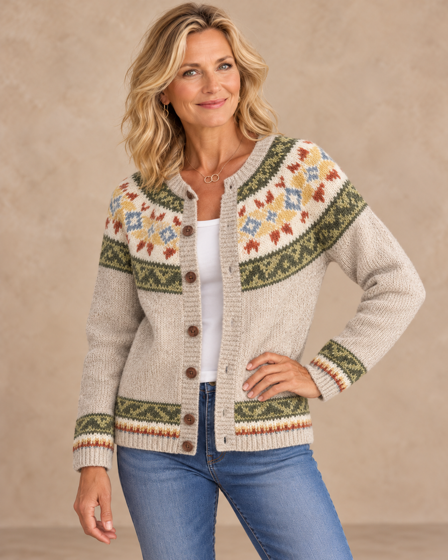 Catherine | Vintage Knit Cardigan