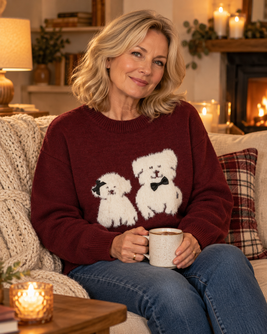 Poppy | Sweet Bow Puppy Sweater