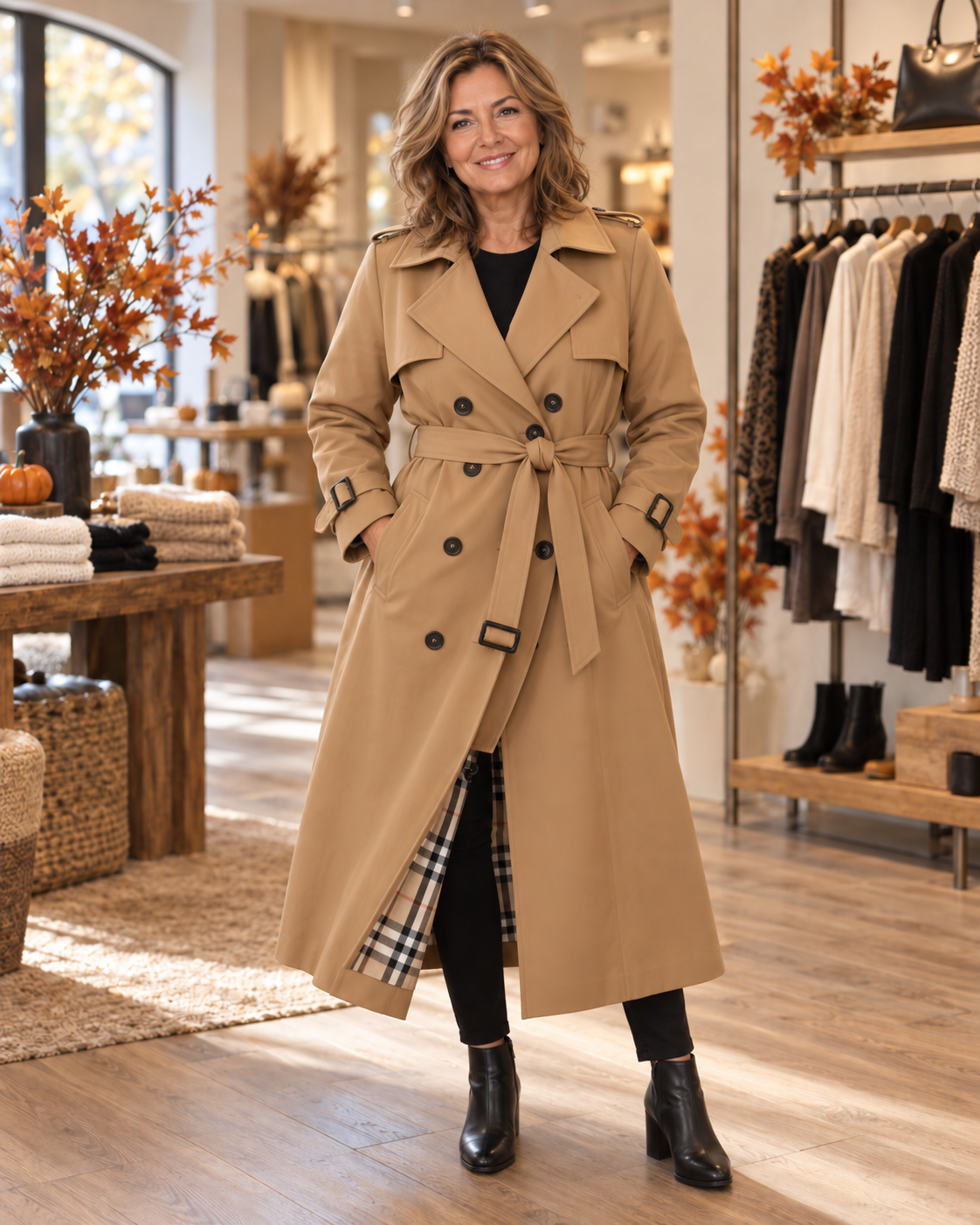 Iris | Classic Trench Coat for Women