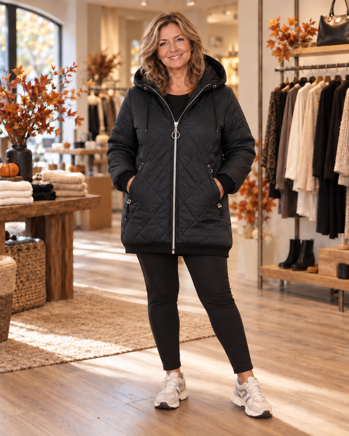 Harper™ | Quilted Hooded Winter Jacket